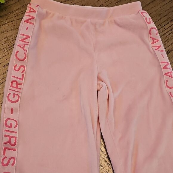 Girls Can Pink Sweatpants Ideology Size 6X - Picture 2 of 8